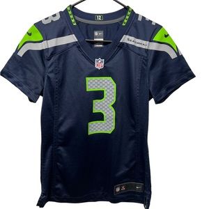 NFL Navy and Lime Green Men's Shirt